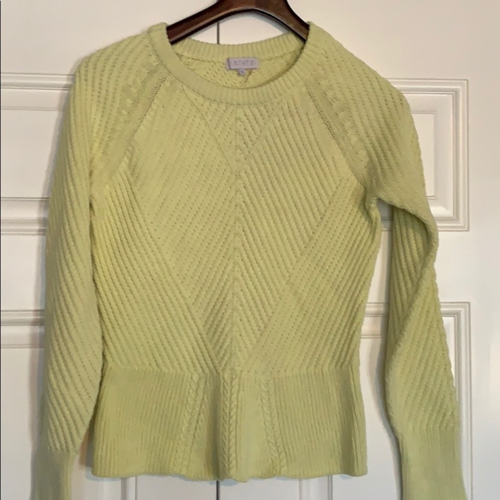 1State lemon lime sweater